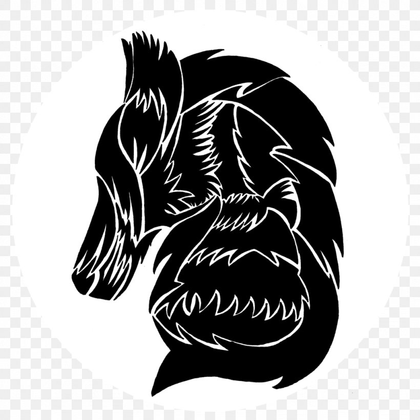 Canidae Dog Mammal Horse Graphics, PNG, 1024x1024px, Canidae, Art, Black, Black And White, Carnivoran Download Free