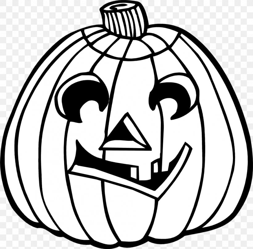 Halloween Jack-o'-lantern Clip Art, PNG, 958x943px, Halloween, Art, Artwork, Black And White, Ghost Download Free