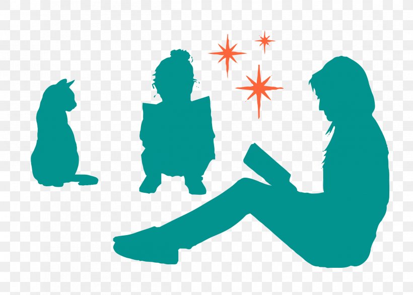 Book Silhouette, PNG, 2499x1788px, Woman, Art, Book, Cartoon, Girl Download Free