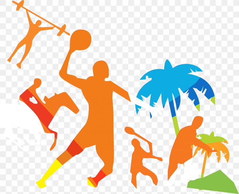 Coconut Tree Silhouette Background Orange Players, PNG, 1325x1078px, Designer, Area, Art, Human Behavior, Joint Download Free