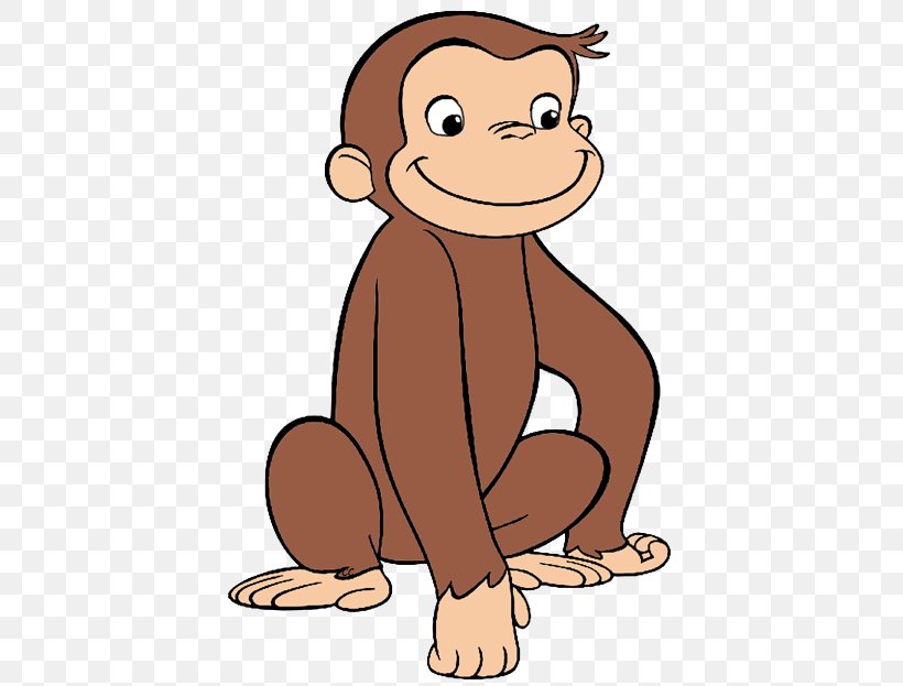 Curious George Protagonist Cartoon Clip Art, PNG, 411x623px, Curious George, Carnivoran, Cartoon, Character, Child Download Free