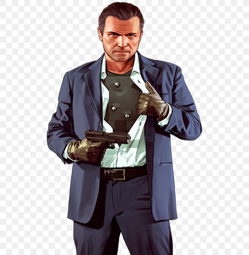 Ned Luke Grand Theft Auto V Grand Theft Auto IV Grand Theft Auto: San Andreas, PNG, 512x840px, Ned Luke, Blazer, Businessperson, Formal Wear, Franklin Clinton Download Free