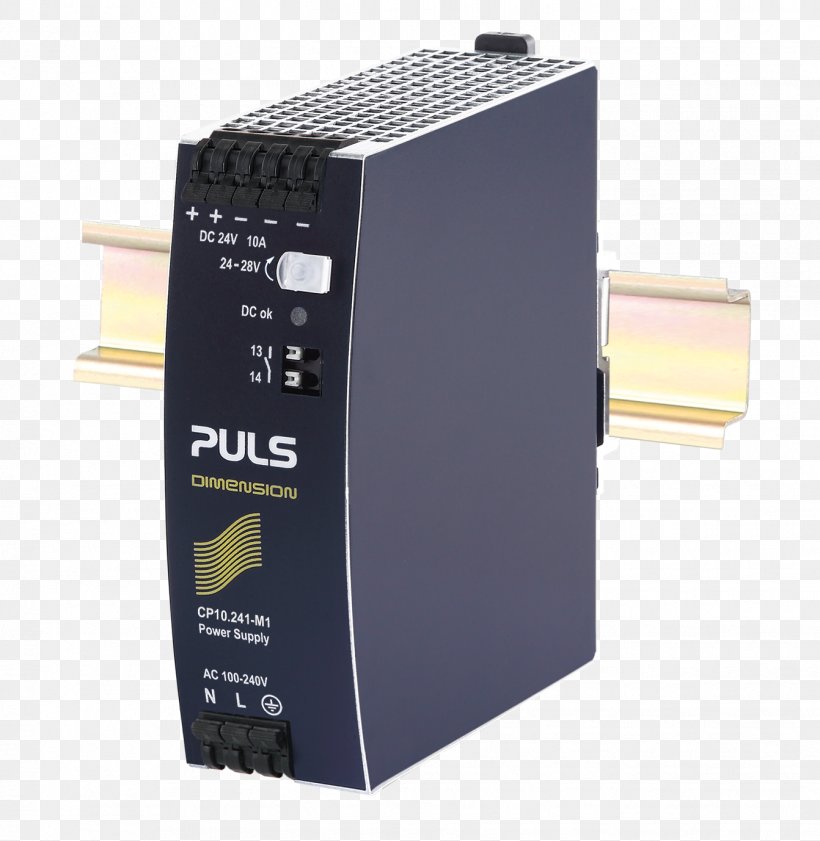 Power Converters DIN Rail Industry Electronics Switched-mode Power Supply, PNG, 1342x1378px, Power Converters, Ac Adapter, Computer Component, Din Rail, Efficiency Download Free