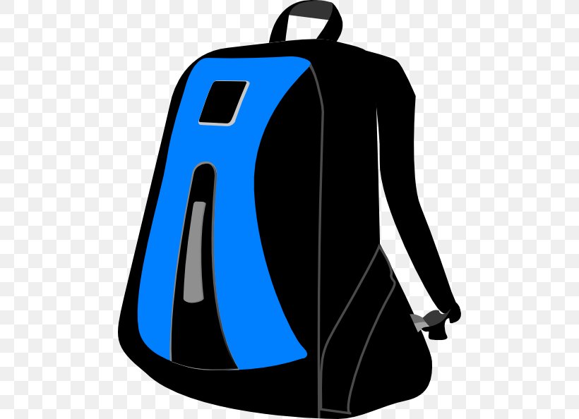 Backpack Clip Art Vector Graphics Stock.xchng Image, PNG, 486x594px, Backpack, Backpacking, Bag, Baggage, Black Download Free