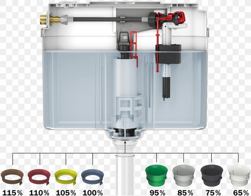 Ballcock Flush Toilet TECE Valve F1 9820006 For TECE Cistern Complete Faucet Handles & Controls, PNG, 940x736px, Ballcock, Bathroom, Cistern, Drain, Faucet Handles Controls Download Free