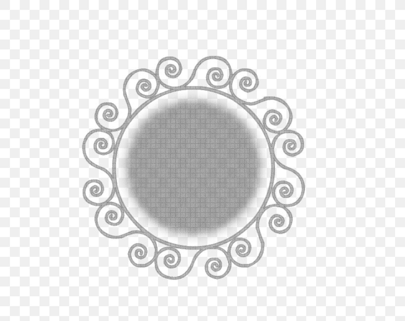 Circle Pattern, PNG, 650x650px, Template, Black And White, Ornament, Oval, Photography Download Free