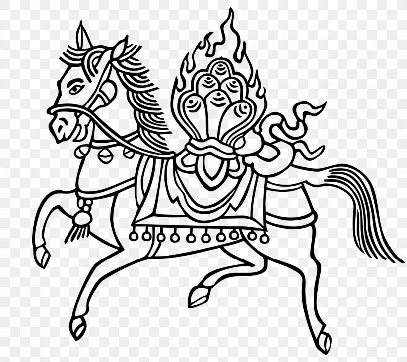 Tibetan Buddhism Wind Horse Prayer Flag, PNG, 1200x1071px, Tibet, Art, Artwork, Black And White, Buddhism Download Free