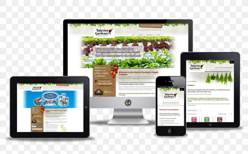 Interior Gardener's Supply Company E-commerce Web Page, PNG, 1371x855px, Ecommerce, Afacere, Brand, Business, Communication Download Free