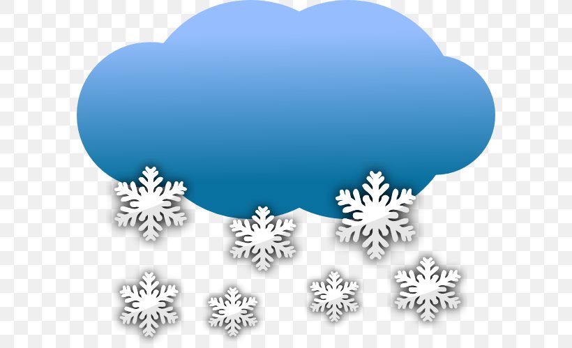 Snowflake Cloud Rain And Snow Mixed Clip Art, PNG, 600x499px, Snow, Blue, Cloud, Flower, Free Content Download Free