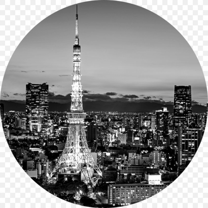 Tokyo World Painting City Mural, PNG, 1280x1280px, Tokyo, Black And White, City, Cityscape, Information Download Free