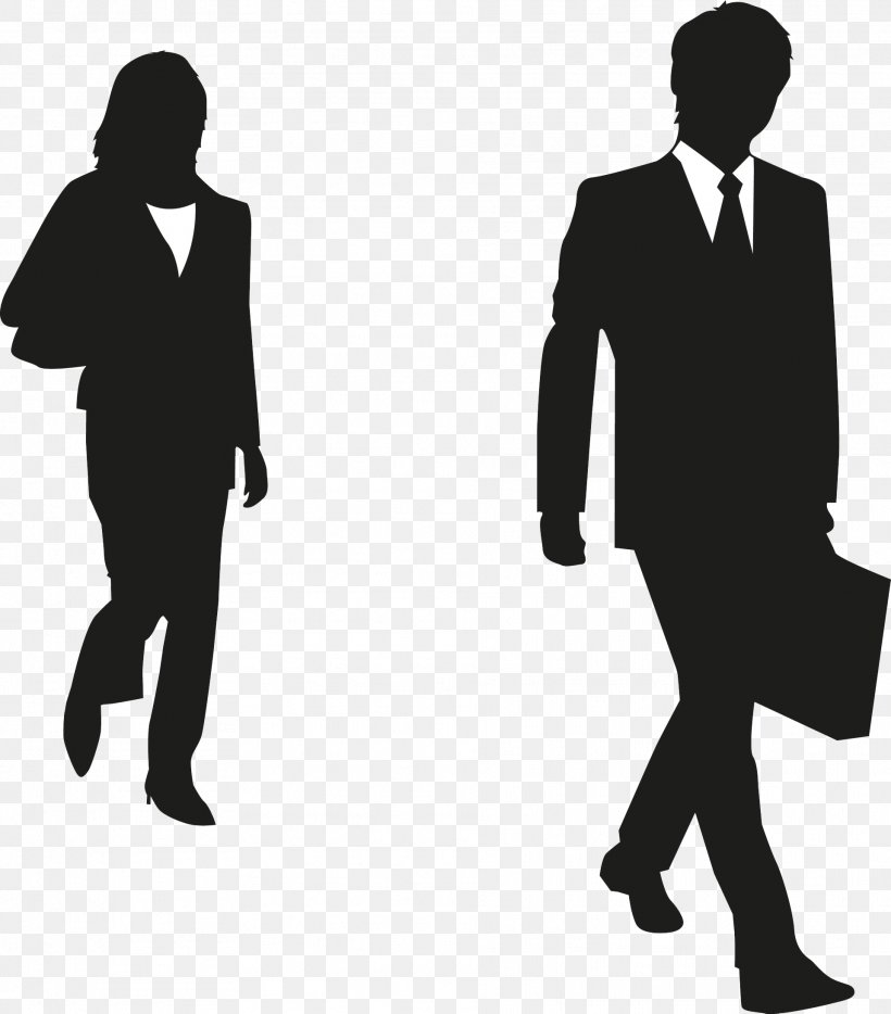 Vector Graphics Silhouette Clip Art Image, PNG, 1919x2187px, Silhouette, Black And White, Business, Businessperson, Cartoon Download Free