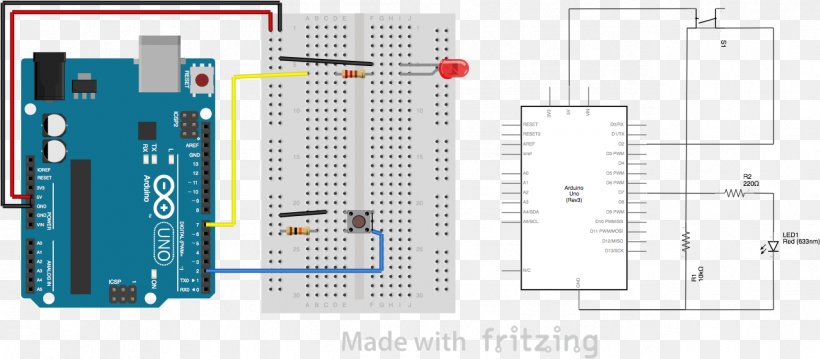 Arduino Uno Sensor Light-emitting Diode Microcontroller, PNG, 1278x560px, Arduino, Arduino Uno, Area, Circuit Component, Diagram Download Free