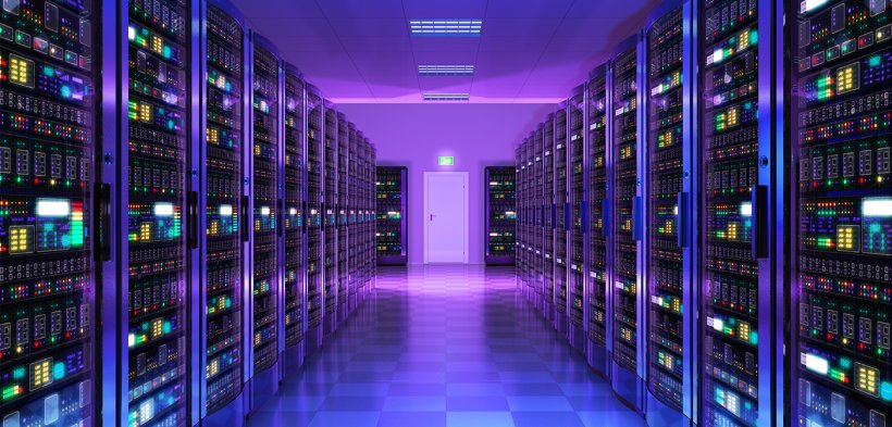 Data Center Cloud Computing Colocation Centre Server Room Information Technology, PNG, 1402x672px, Data Center, Bandwidth, Blue, Business, Cloud Computing Download Free