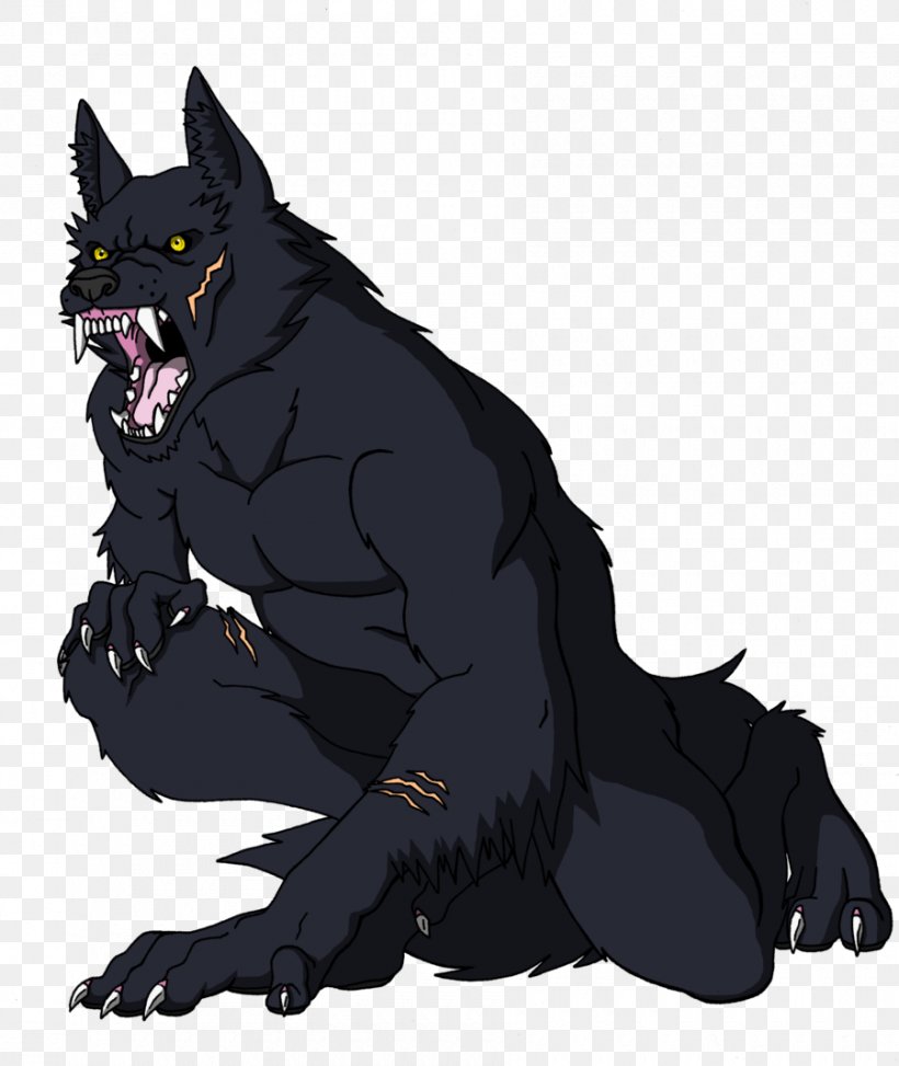 Dog Werewolf Drawing Silhouette, PNG, 900x1068px, Dog, Carnivoran, Cartoon, Dog Like Mammal, Drawing Download Free