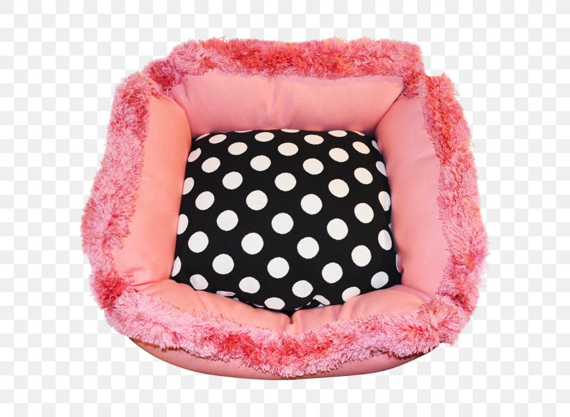 Polka Dot Bed Cushion Dog Textile, PNG, 600x600px, 2016, Polka Dot, August, Bed, Canvas Download Free