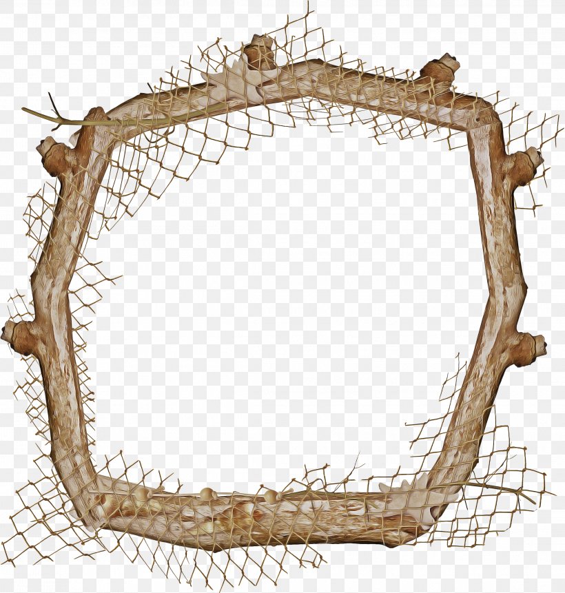 Wood Frame Frame, PNG, 2293x2409px, Picture Frames, Branch, Picture Frame, Plant, Twig Download Free