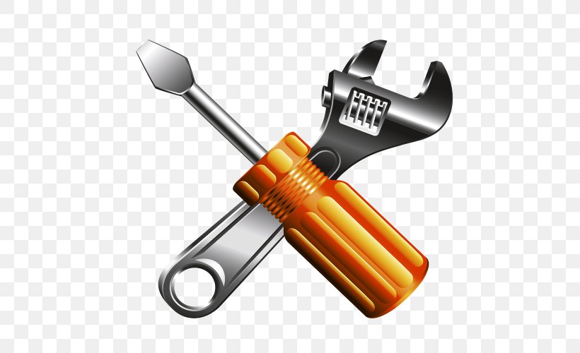 Wrench Screwdriver Tool Adjustable Spanner, PNG, 500x500px, Wrench, Adjustable Spanner, Hammer, Hardware, Maintenance Download Free