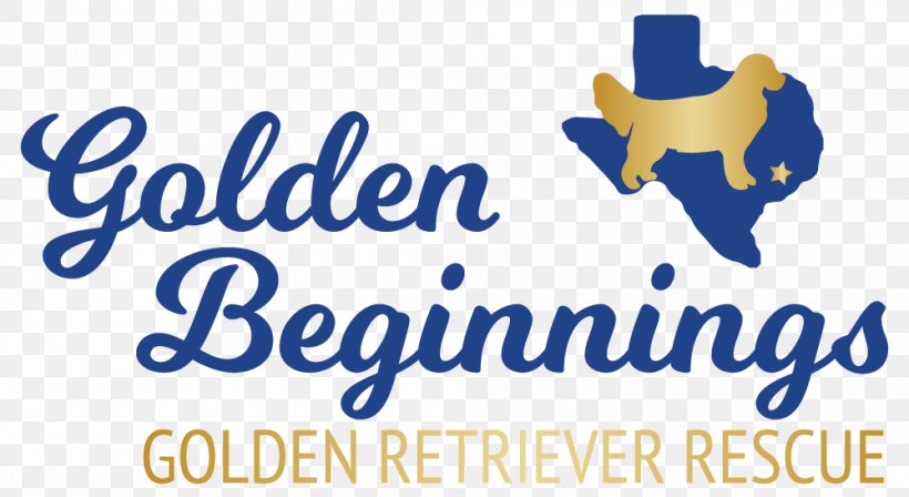 Golden Beginnings Golden Retriever Rescue Inc Animal Logo, PNG, 1000x547px, Golden Retriever, Animal, Area, Brand, Logo Download Free