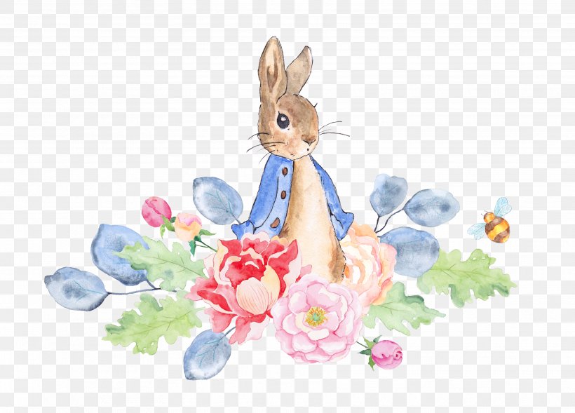 The Tale Of Peter Rabbit Watercolor Painting Clip Art, PNG, 3550x2550px, Tale Of Peter Rabbit, Art, Author, Beatrix Potter, Cartoon Download Free