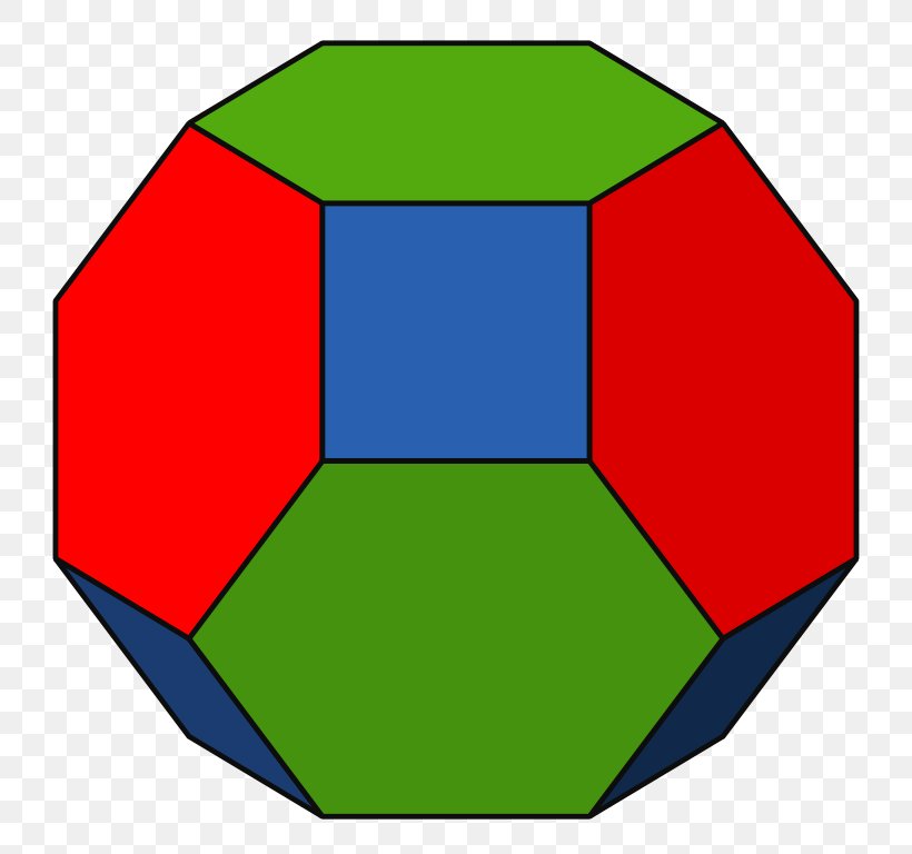 Truncated Octahedron Truncation Square Pyramid Equilateral Triangle, PNG, 768x768px, Truncated Octahedron, Area, Ball, Edge, Equilateral Triangle Download Free