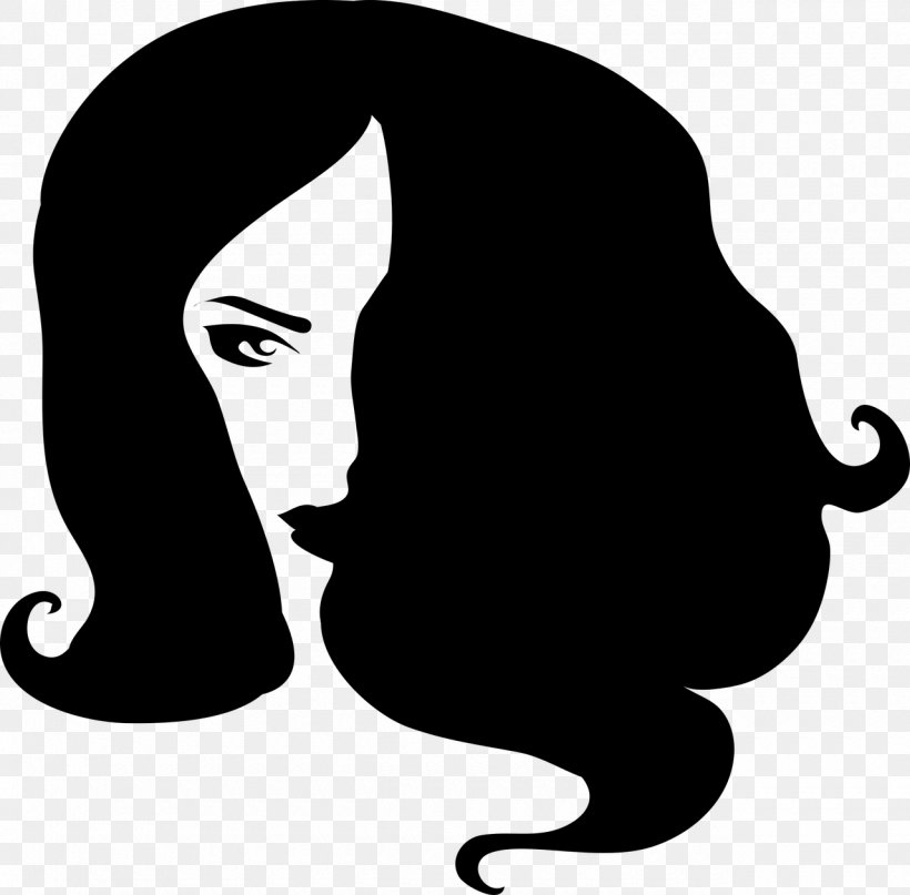 Woman Black Hair Clip Art, PNG, 1280x1260px, Woman, Artwork, Beauty Parlour, Black, Black And White Download Free