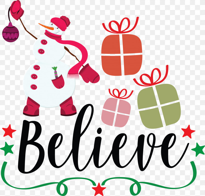 Believe Santa Christmas, PNG, 3000x2865px, Believe, Behavior, Christmas, Flower, Line Download Free