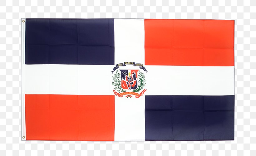Flag Of The Dominican Republic Middle America Fahne, PNG, 750x500px, Dominican Republic, Brand, Ensign, Fahne, Flag Download Free