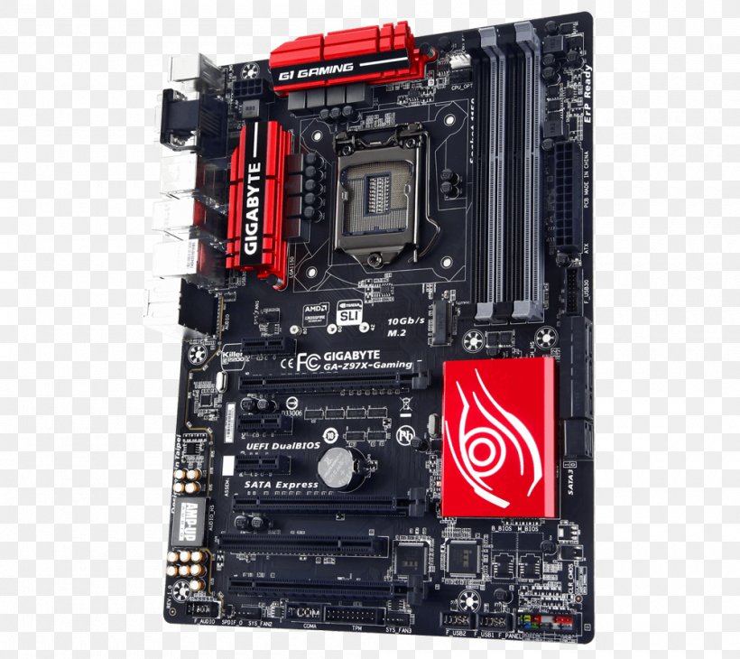 Intel LGA 1150 Motherboard ATX Gigabyte Technology, PNG, 1000x891px, Intel, Atx, Central Processing Unit, Computer, Computer Component Download Free