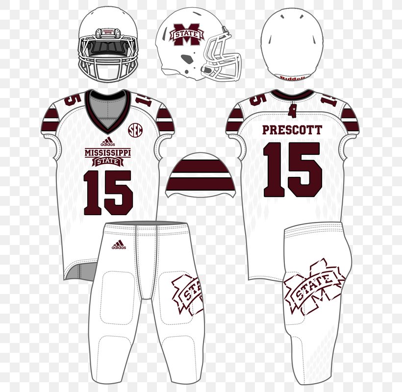 Mississippi State University Mississippi State Bulldogs Football T-shirt Ole Miss Rebels Football Jersey, PNG, 681x800px, Mississippi State University, Adidas, American Football, American Football Protective Gear, Area Download Free