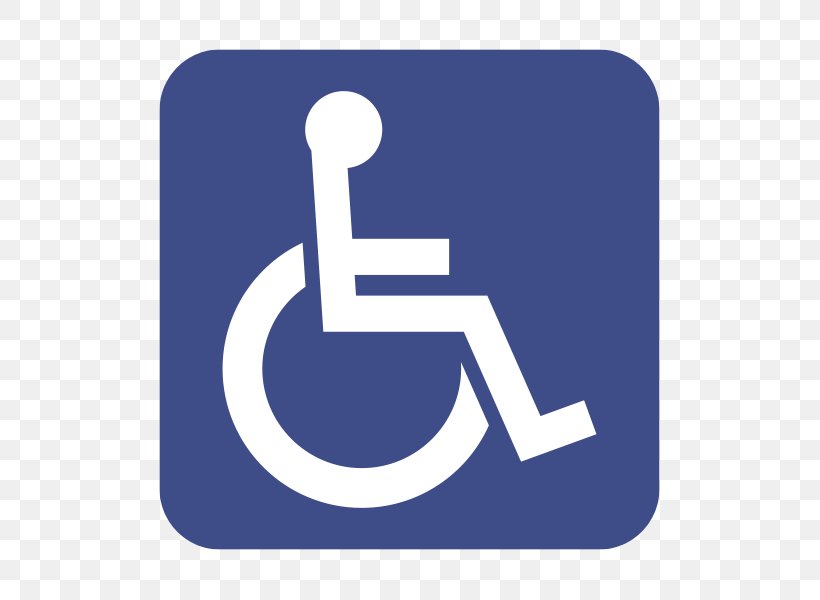Disabled Parking Permit Disability Sign International Symbol Of Access Accessibility, PNG, 600x600px, Disabled Parking Permit, Accessibility, Ada Signs, Area, Blue Download Free