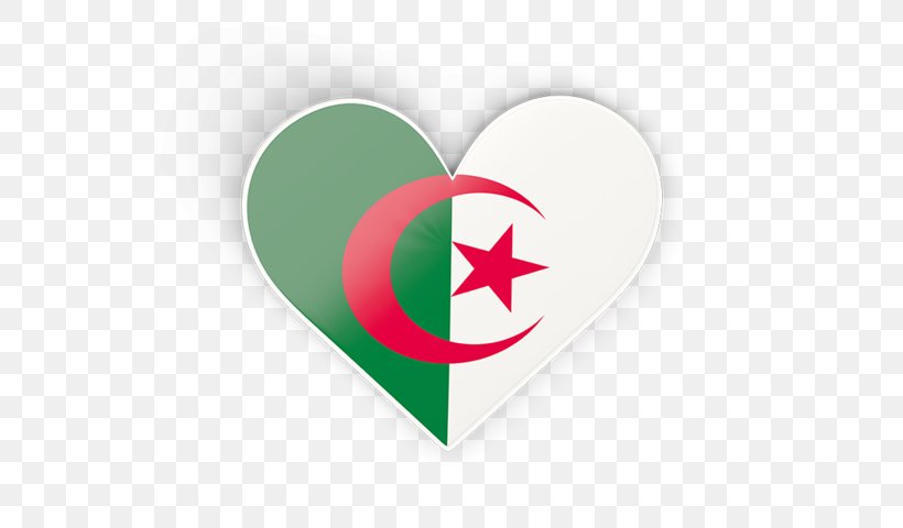 Flag Of Algeria Photography Heart, PNG, 640x480px, Algeria, Brand, Flag, Flag Of Algeria, Heart Download Free
