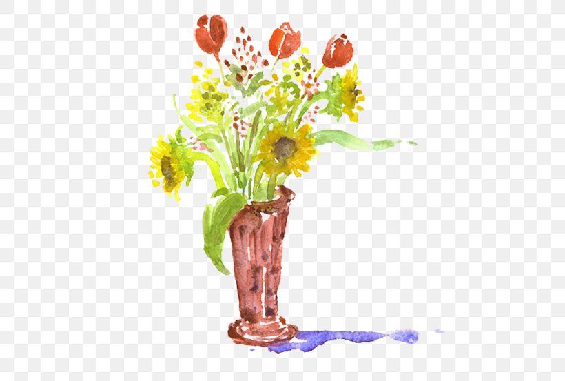 Floral Design Cut Flowers Vase, PNG, 500x553px, Floral Design, Artificial Flower, Chrysanths, Common Sunflower, Cut Flowers Download Free