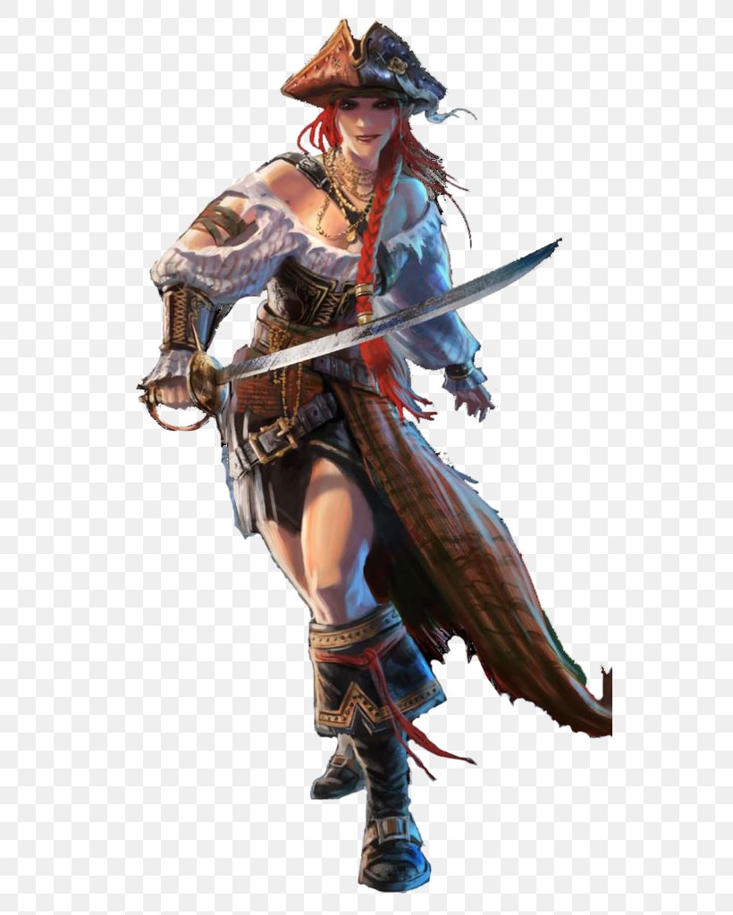 Golden Age Of Piracy Pathfinder Roleplaying Game Woman Dungeons & Dragons, PNG, 550x1024px, Piracy, Action Figure, Armour, Cold Weapon, Costume Download Free