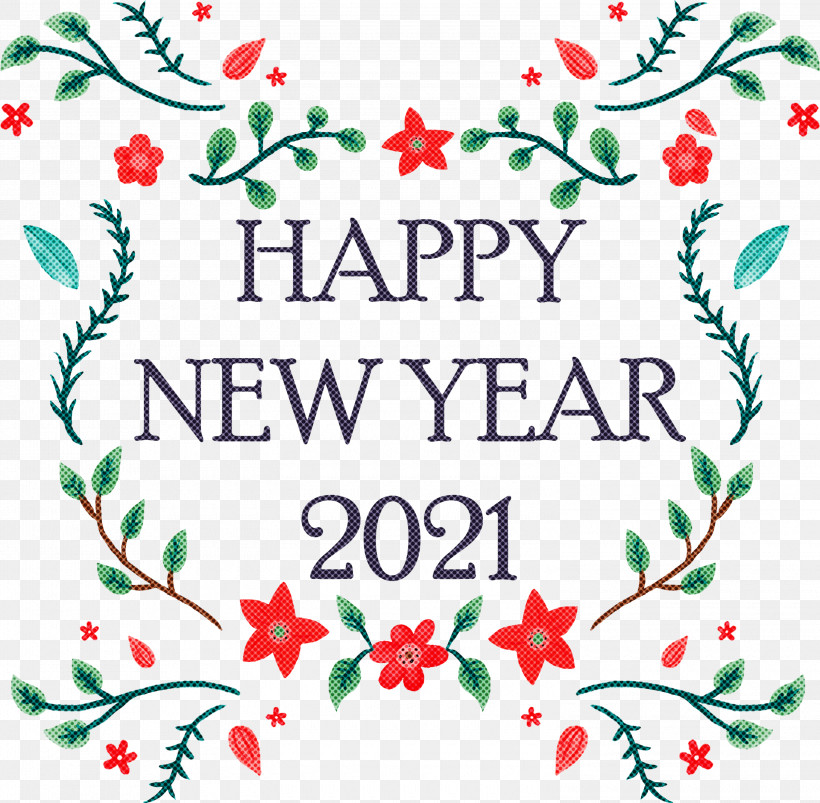 2021 Happy New Year New Year 2021 Happy New Year, PNG, 3000x2938px, 2021 Happy New Year, Christmas Ornament, Flower, Happy New Year, New Year Download Free
