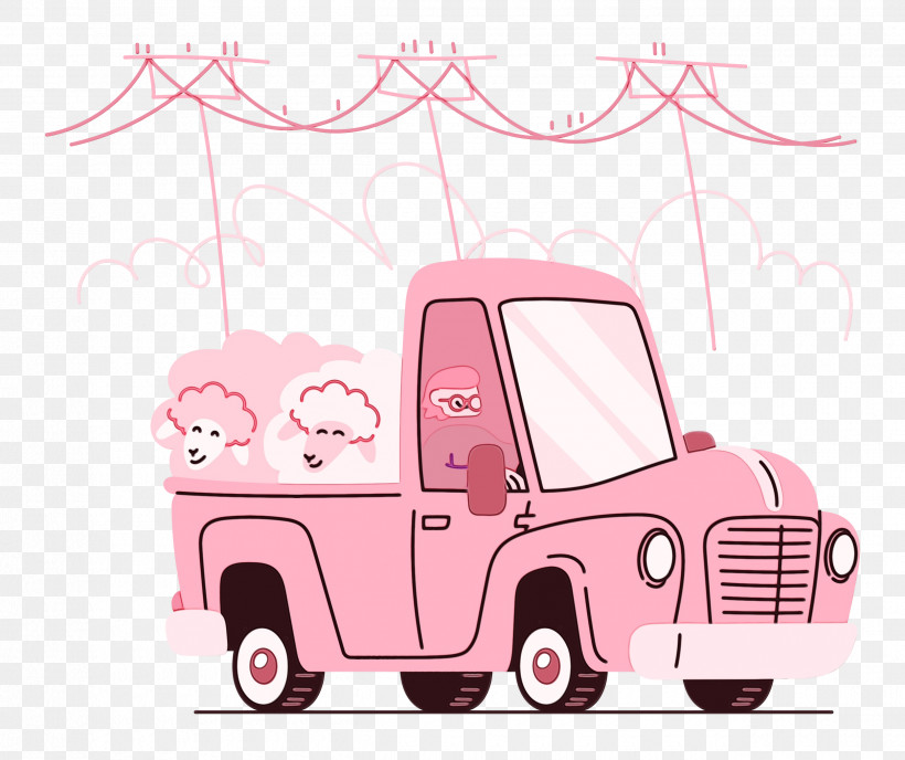 Cartoon Drawing Car Commercial Vehicle, PNG, 2500x2098px, Driving, Car, Cartoon, Commercial Vehicle, Drawing Download Free