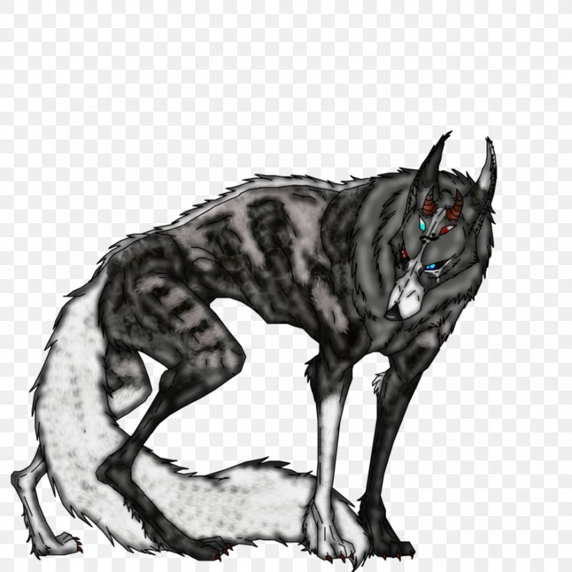 Demon Cat Drawing Fox, PNG, 894x894px, Demon, Art, Big Cats, Black And White, Carnivoran Download Free