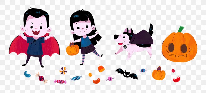 Halloween Trick-or-treating Candy, PNG, 1099x500px, Halloween, Art, Candy, Clip Art, Designer Download Free