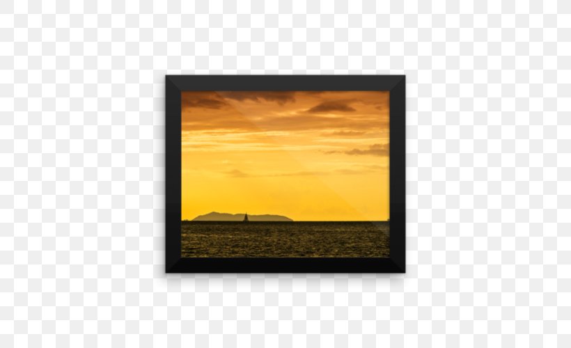 Picture Frames Sunrise Rectangle Sky Plc, PNG, 500x500px, Picture Frames, Picture Frame, Rectangle, Sky, Sky Plc Download Free