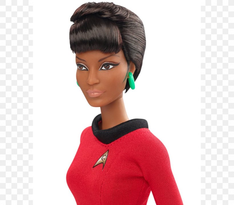 Uhura Star Trek: 25th Anniversary Nichelle Nichols Barbie, PNG, 1109x970px, Uhura, Action Toy Figures, Anniversary, Barbie, Barbie Dolphin Magic Doll Download Free