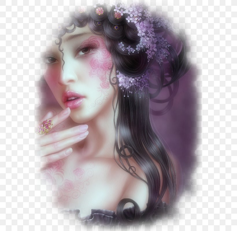 Fantasy Digital Art Woman, PNG, 697x800px, Fantasy, Art, Artist, Beauty, Black Hair Download Free