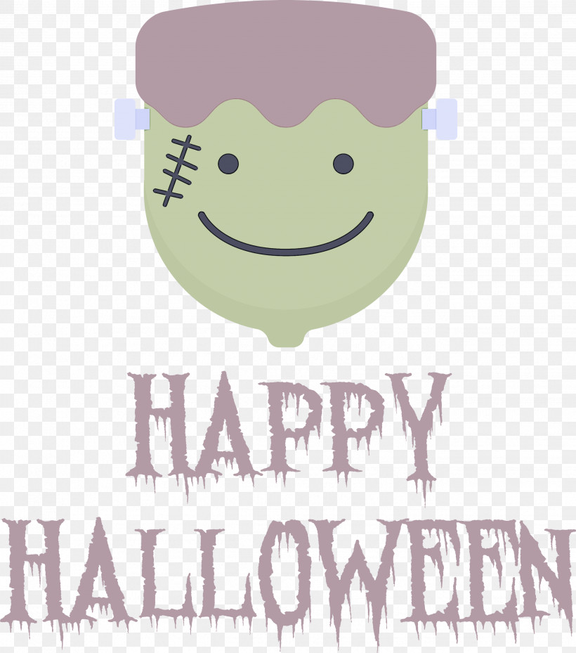 Happy Halloween, PNG, 2647x3000px, Happy Halloween, Behavior, Biology, Cartoon, Happiness Download Free