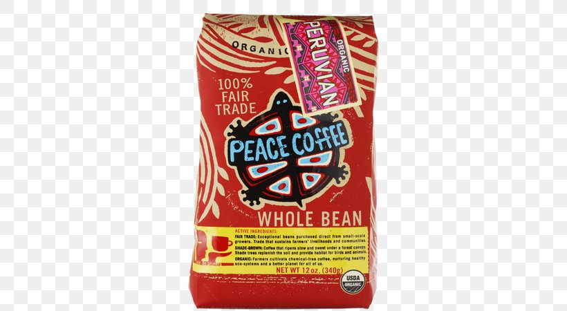 Organic Coffee Organic Food Fair Trade Coffee Peace Coffee, PNG, 600x450px, Coffee, Bean, Brewed Coffee, Coffee Bean, Coffee Roasting Download Free
