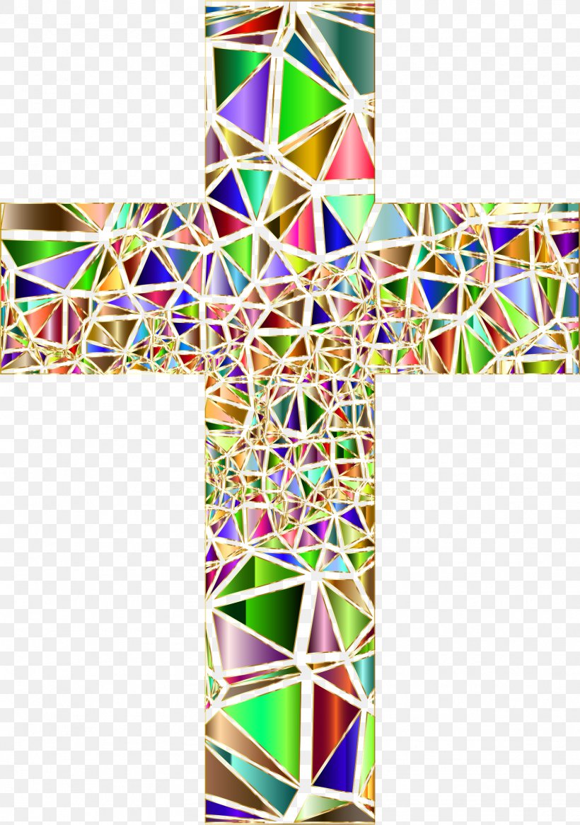 Stained Glass Window Christian Cross Clip Art, PNG, 1606x2282px, Stained Glass, Christian Cross, Christianity, Cross, Crucifix Download Free