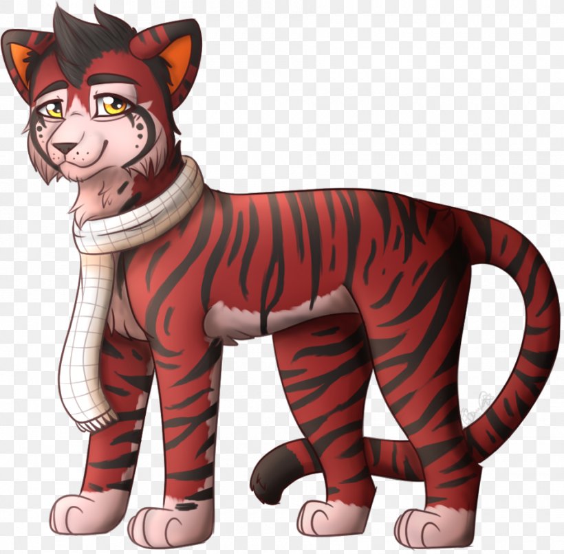 Big Cat Tiger Cartoon, PNG, 940x924px, Cat, Animal, Animal Figure, Animated Cartoon, Big Cat Download Free