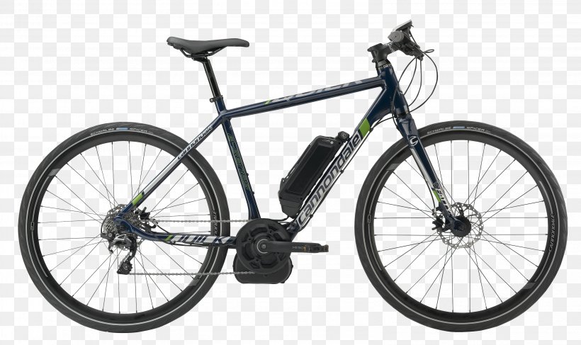 Electric Bicycle Hybrid Bicycle Trek Bicycle Corporation Mountain Bike, PNG, 3189x1897px, Bicycle, Automotive Tire, Bicycle Accessory, Bicycle Drivetrain Part, Bicycle Fork Download Free