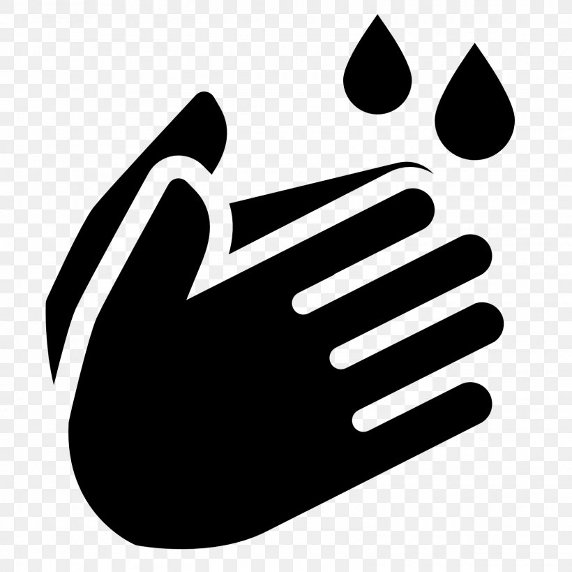 Hand Washing Cleaning Hygiene, PNG, 1600x1600px, Hand Washing, Black, Black And White, Brand, Cleaning Download Free