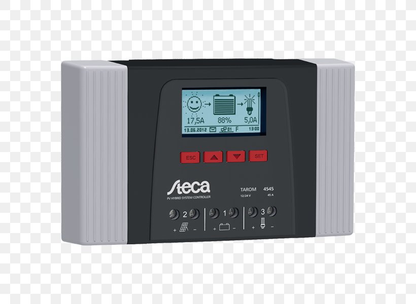 Battery Charger Battery Charge Controllers Solar Power Solar Charger Photovoltaic System, PNG, 600x600px, Battery Charger, Battery Charge Controllers, Electronic Device, Electronics, Electronics Accessory Download Free