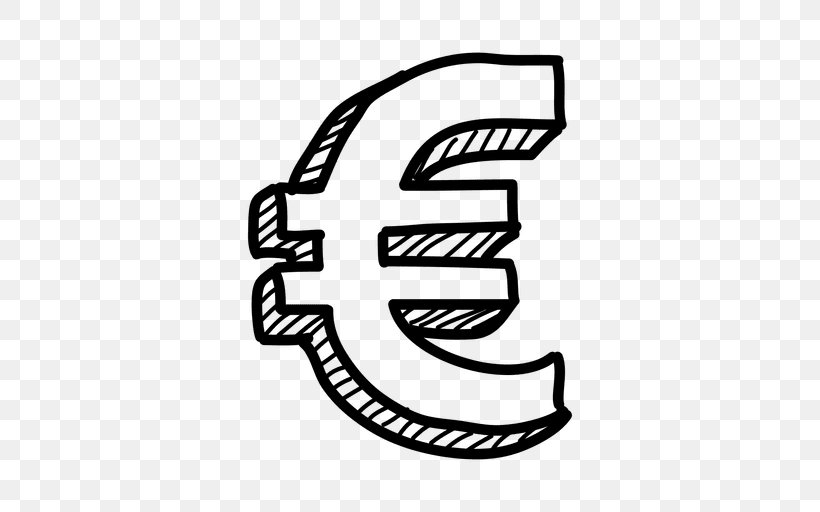Euro Sign Currency Symbol, PNG, 512x512px, Euro Sign, Alpha Compositing, Area, Black, Black And White Download Free