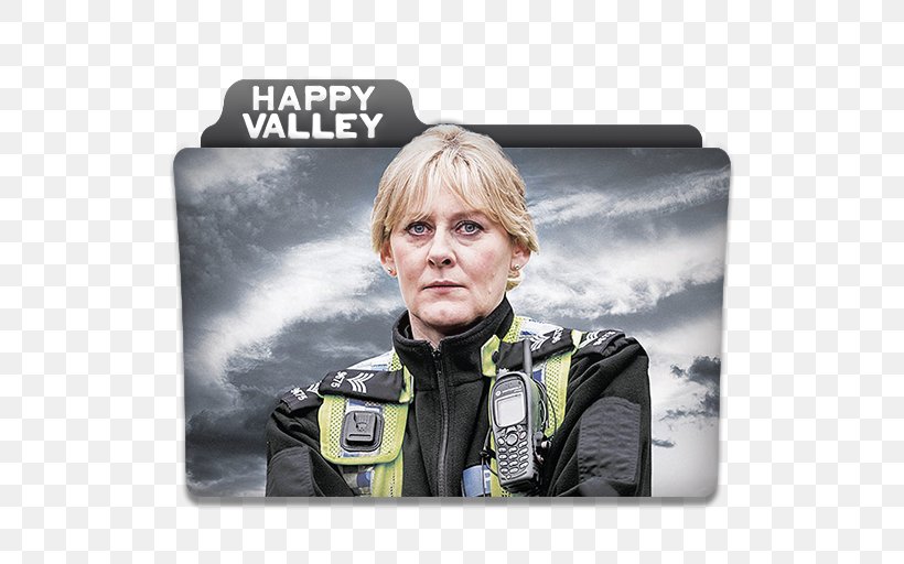 Sarah Lancashire Happy Valley United Kingdom DVD Catherine Cawood, PNG, 512x512px, 2014, Happy Valley, Bbc One, Brand, Crime Film Download Free