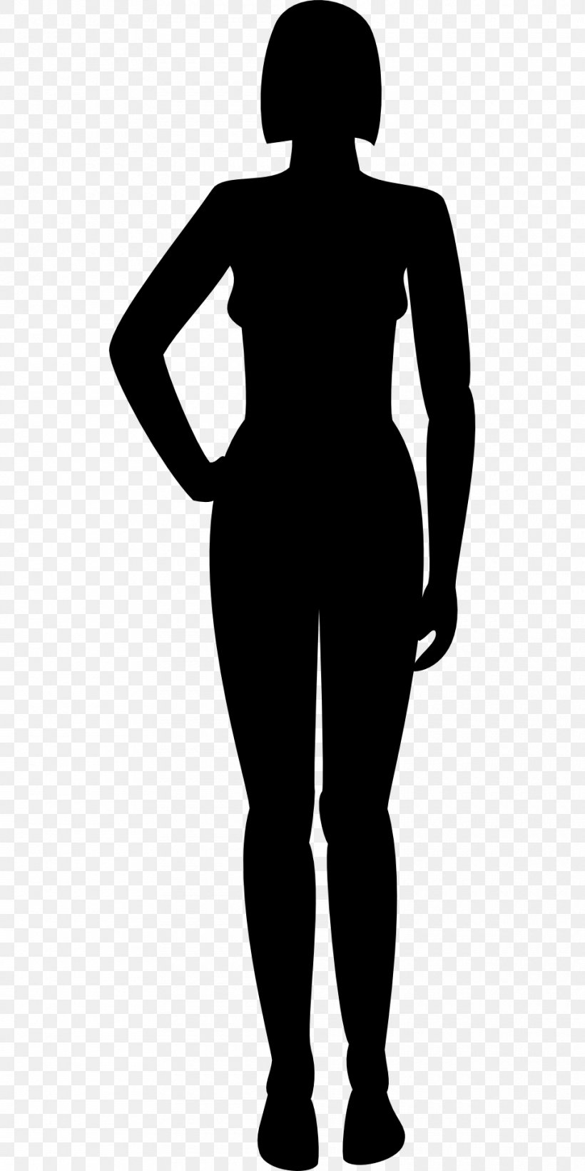 Silhouette Sticker Woman, PNG, 960x1920px, Silhouette, Abdomen, Arm, Back, Black Download Free